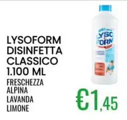 Sugros Lysoform disinfetta classico offerta