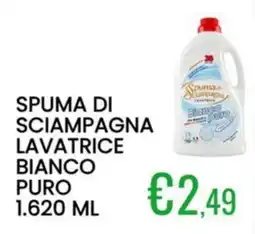 Sugros Spuma di sciampagna lavatrice bianco puro offerta