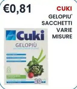 Caramico Cuki gelopiu' offerta