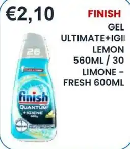 Caramico Finish gel ultimate+igii lemon offerta