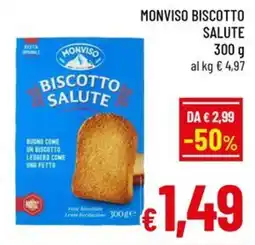 A&O Monviso biscotto salute offerta
