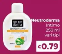 Le Bolle di Giù Giù Neutroderma Detergente Intimo offerta
