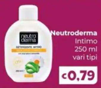 Le Bolle di Giù Giù Neutroderma Detergente Intimo offerta