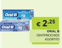 DB detersivi Oral B dentifricio kids assortito offerta
