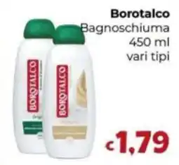 Le Bolle di Giù Giù Borotalco Bagnoschiuma offerta