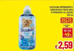 A&O Coccolino ammorbidente concentrato fresh aria di primavera offerta