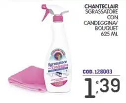 Eurocash Chanteclair sgrassatore con candeggina/bouquet offerta