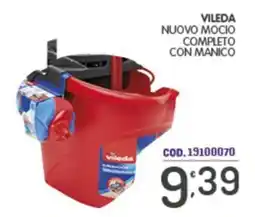 Eurocash Vileda nuovo mocio completo con manico offerta