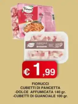 Orsini Market Fiorucci cubetti di pancetta offerta