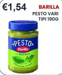 Caramico Pesto Barilla con rucola offerta