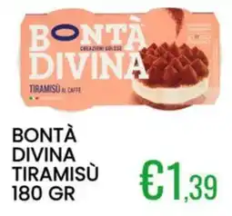 Sugros Bontà divina tiramisù offerta