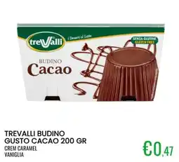 Sugros Trevalli Budino Gusto Cacao offerta