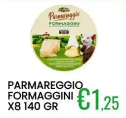 Sugros Parmareggio formaggini offerta