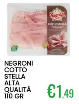 Sugros Negroni Cotto Stella offerta