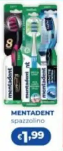 Acqua & Sapone Mentadent spazzolino offerta