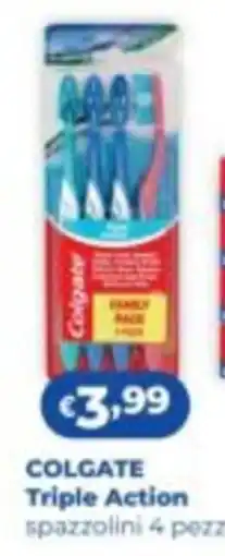Acqua & Sapone Colgate Triple Action spazzolini offerta