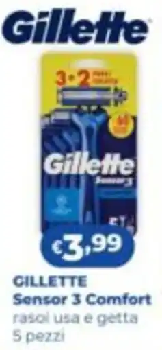Acqua & Sapone Gillette Sensor 3 Comfort offerta