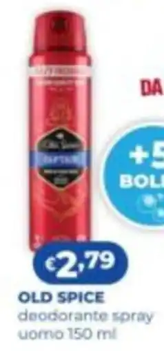 Acqua & Sapone Old Spice deodorante spray uomo offerta