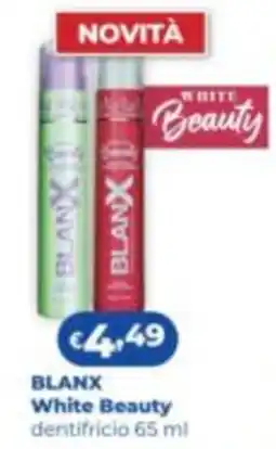 Acqua & Sapone BLANX White Beauty dentifricio offerta