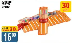 Tigros Roller set point 88 stabilo offerta