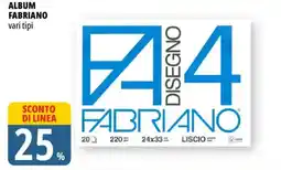 Tigros Album Fabriano Disegno 4 offerta