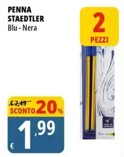 Tigros Penna Staedtler Blu - Nera offerta