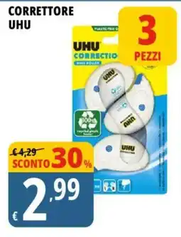 Tigros Correttore UHU offerta