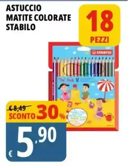Tigros Astuccio matite colorate Stabilo offerta