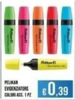 Azzurro Convenienza Pelikan evidenziatore offerta