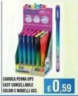 Azzurro Convenienza Carioca penna dps offerta