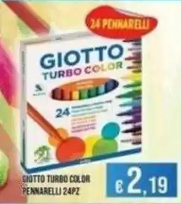 Azzurro Convenienza Giotto Turbo Color Pennarelli offerta