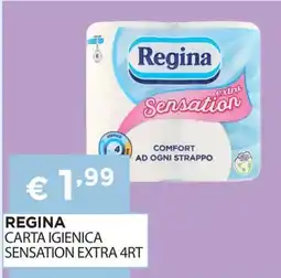 DB detersivi Regina carta igienica sensation extra offerta