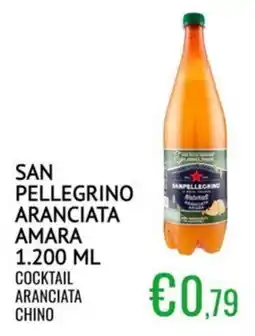 Sugros San Pellegrino aranciata amara offerta