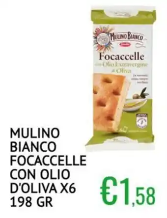 Mulino Bianco Focacelle con olio d'oliva