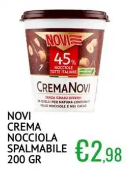 Sugros Novi crema nocciola spalmabile offerta