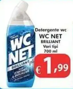 Bernava Detergente wc WC NET BRILLIANT offerta