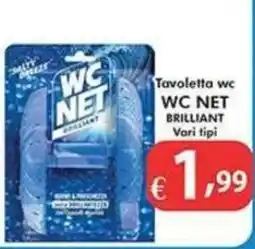 Bernava Tavoletta wc WC NET BRILLIANT offerta