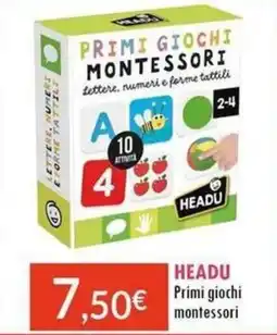 Sanitaria Demma Primi giochi montessori Headu offerta