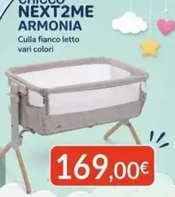 Sanitaria Demma Chicco Next2Me Armonia Culla fianco letto offerta