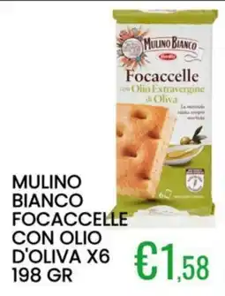 Sugros Mulino Bianco Focacelle con olio d'oliva offerta