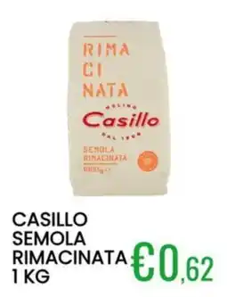 Sugros Casillo semola rimacinata offerta