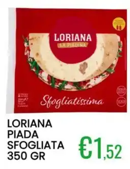 Sugros Loriana piada sfogliata offerta