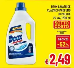 A&O Deox lavatrice classico offerta