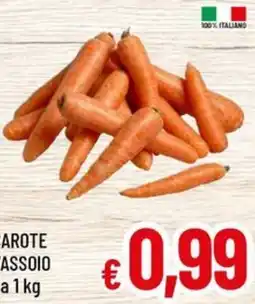 A&O Carote passatoio offerta