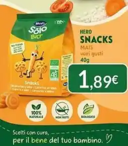 Sanitaria Demma Hero Snacks Mais vari gusti offerta