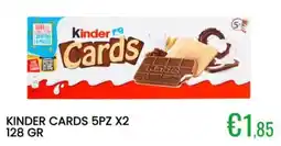 Sugros Kinder Cards offerta