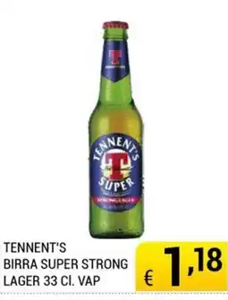 Samia Cash and Carry Tennent's Birra Super Strong Lager offerta