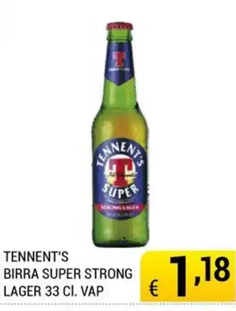 Tennent's Birra Super Strong Lager