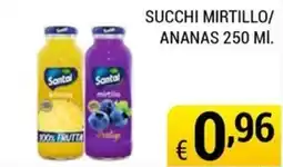Samia Cash and Carry Santal succo mirtillo offerta