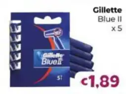 Le Bolle di Giù Giù Gillette Blue II offerta